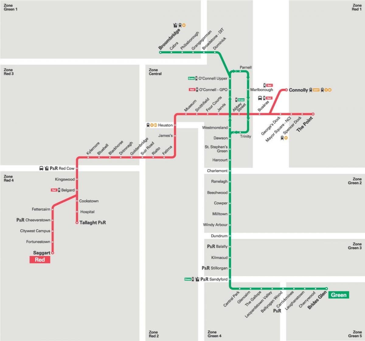 bản đồ của nhà ga đường màu xanh