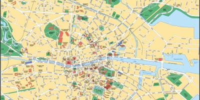 Dublin trên bản đồ