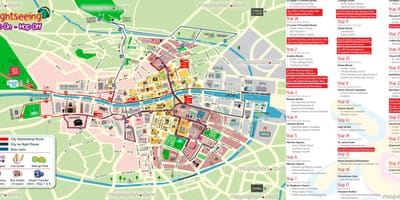 Dublin humvee tuyến xe buýt bản đồ